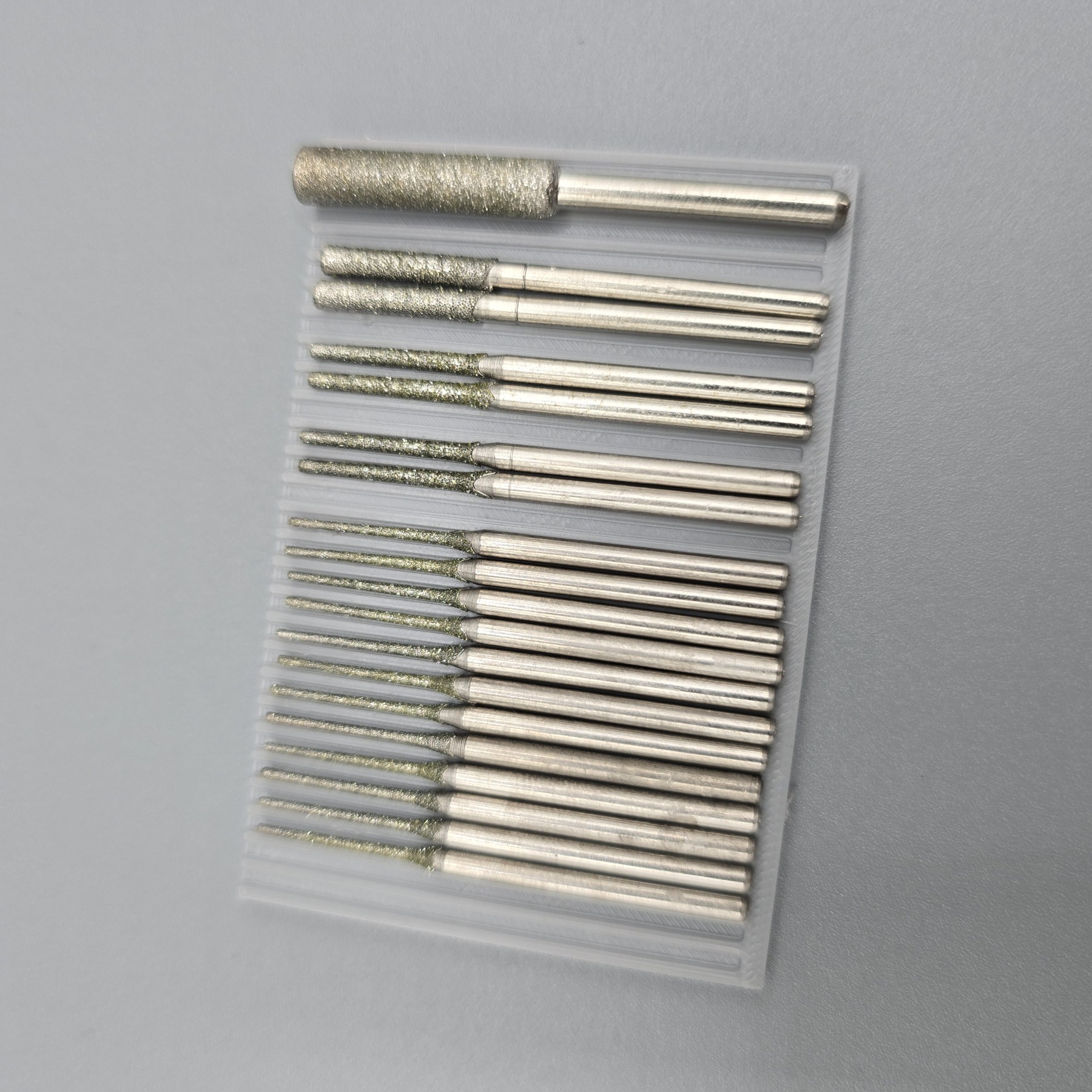 Diamantfräser Set (23 Stck) 0.8 / 1.2 / 1.5 / 2.5 / 5.0mm