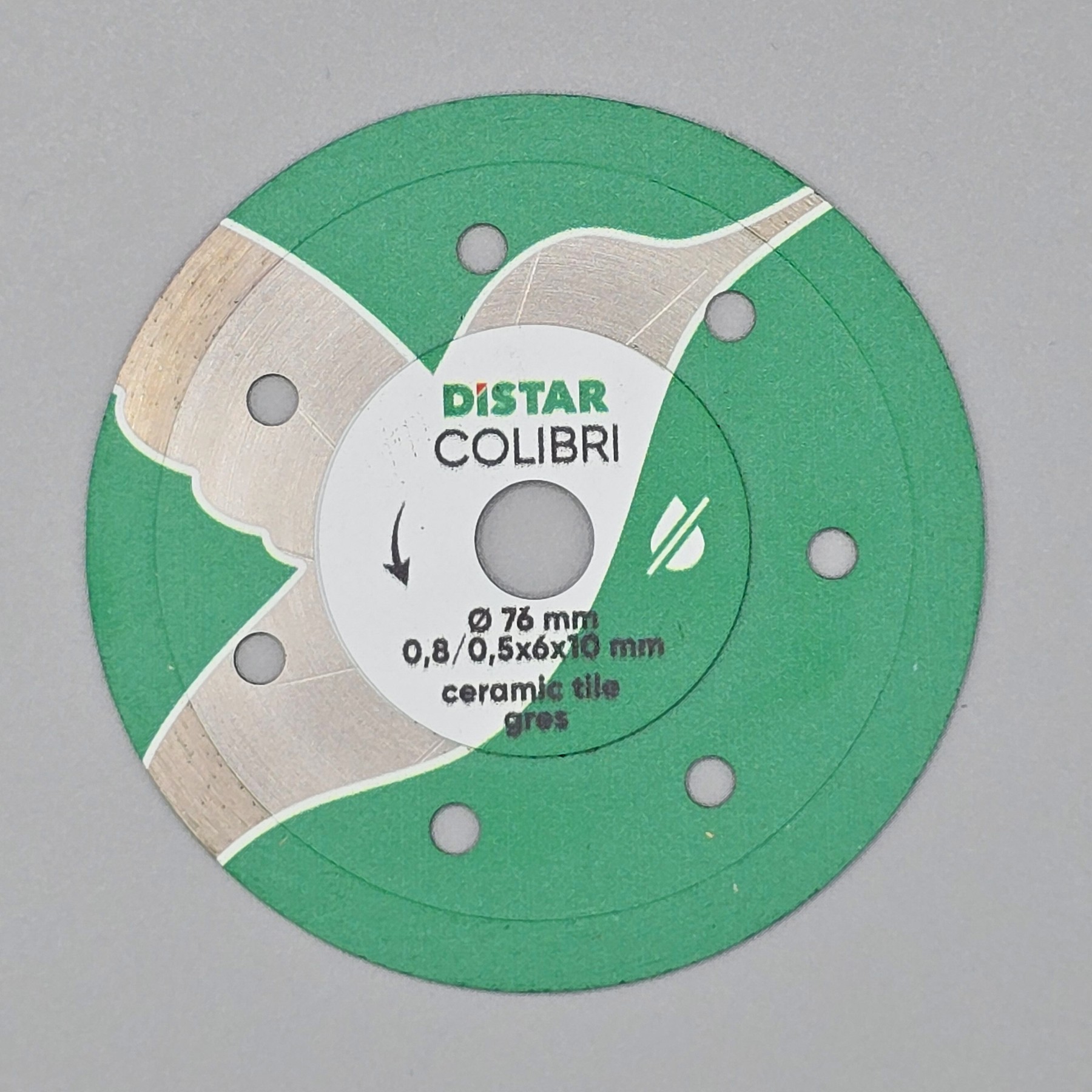 Distar diamond cutting blade Colibri 76mm x 10 *NEU*