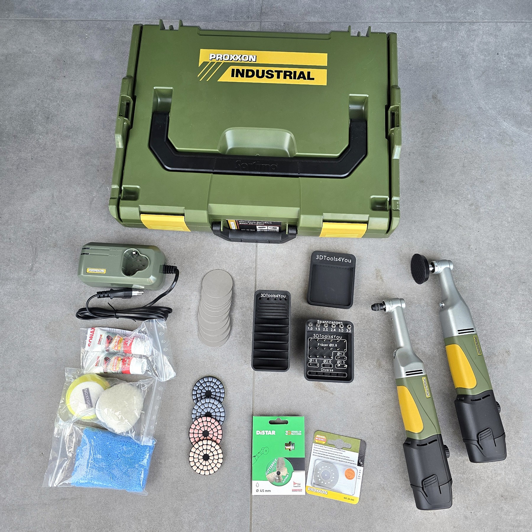 Proxxon Basic Set Duo Akku + Zubehör