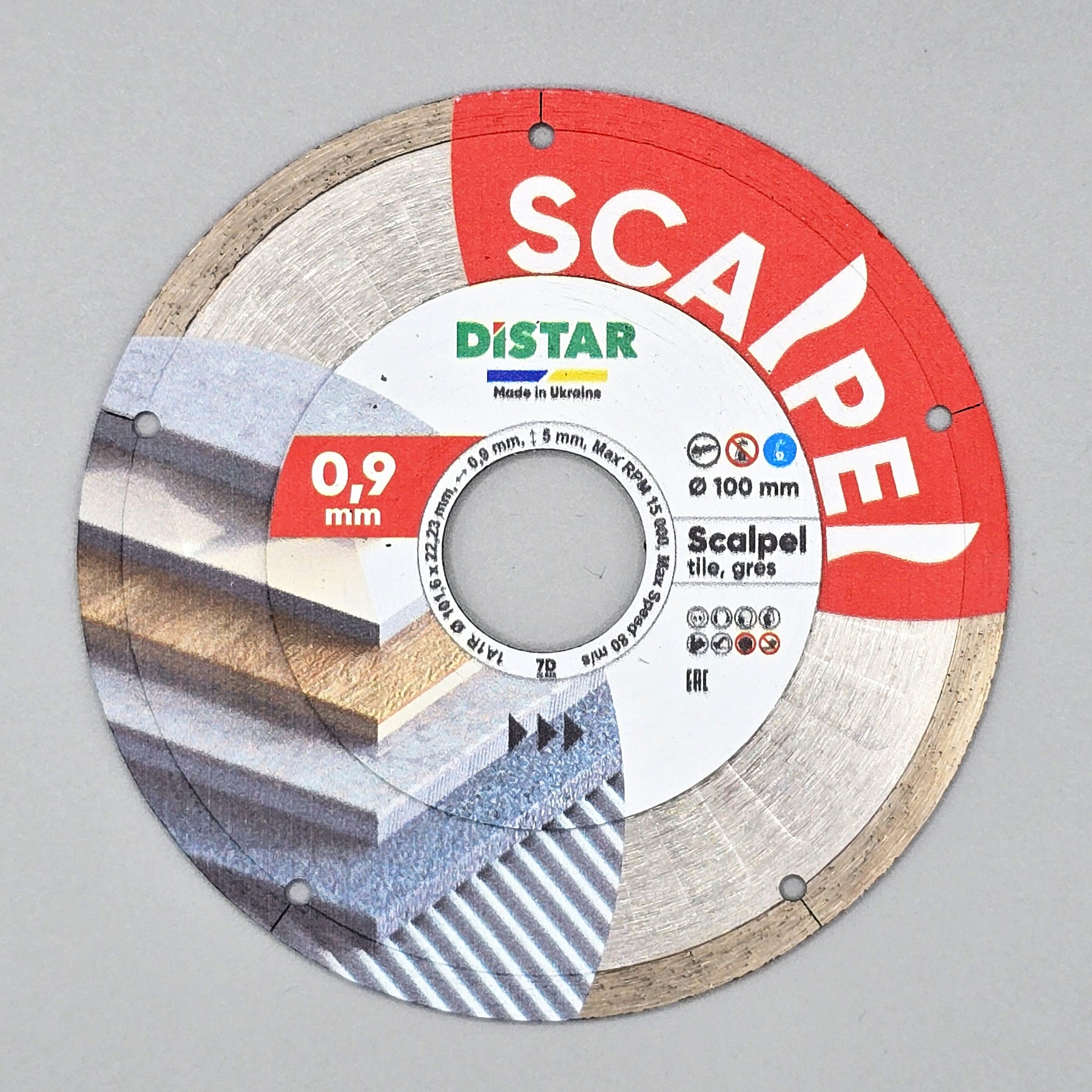 Distar diamond cutting blade Colibri 76x0,8mm
