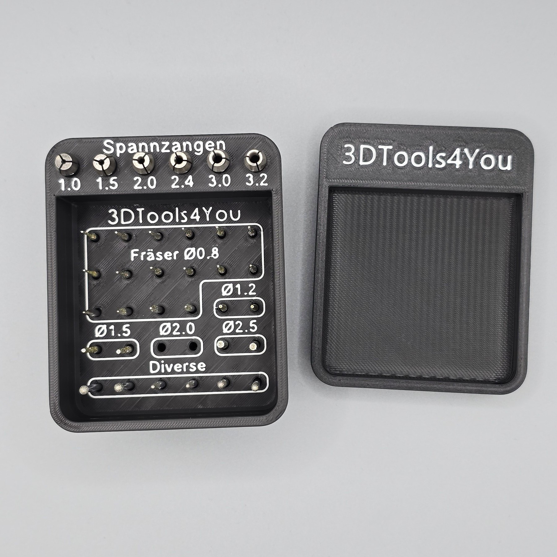 PROXXON Organiser Box diamond milling cutter