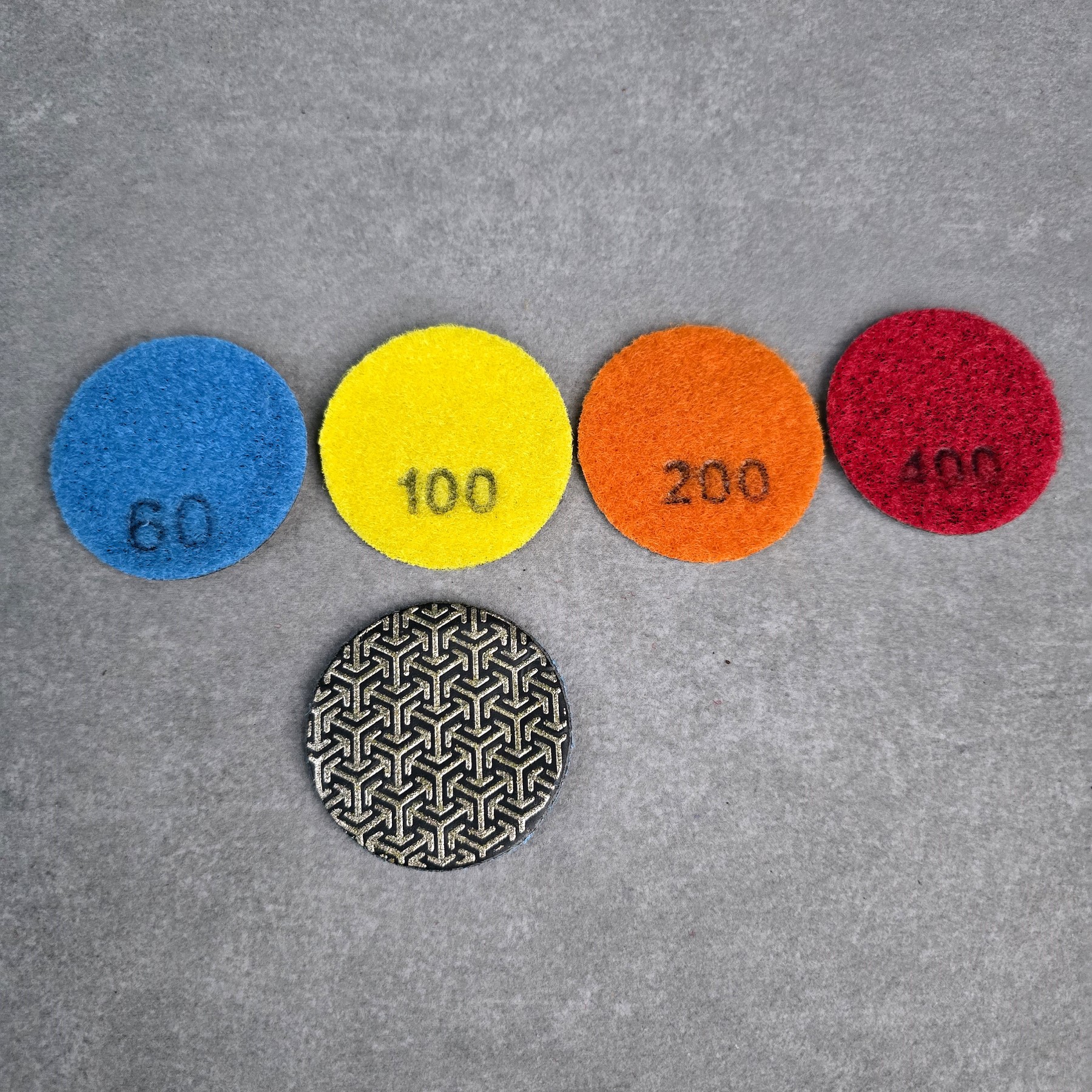 Diamantschleifpads 50mm *NEU*