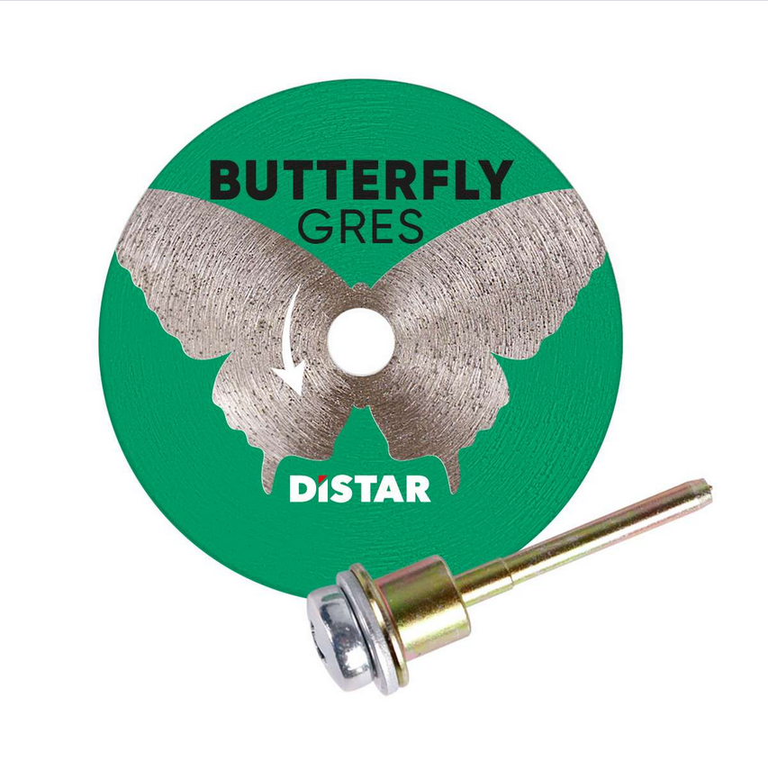 Distar Mini Diamanttrennscheibe Butterfly Ø45mm inkl. Aufnahme *NEU*