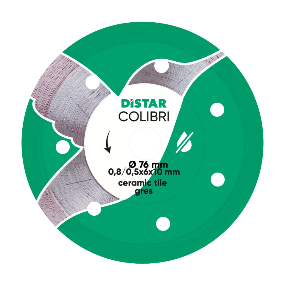 Distar Diamantscheibe "Colibri" Ø76x0,8mm *NEU*