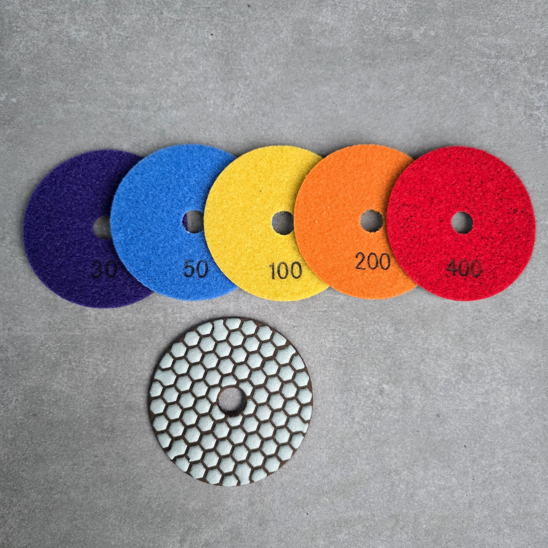 Diamantpolierpads 100mm