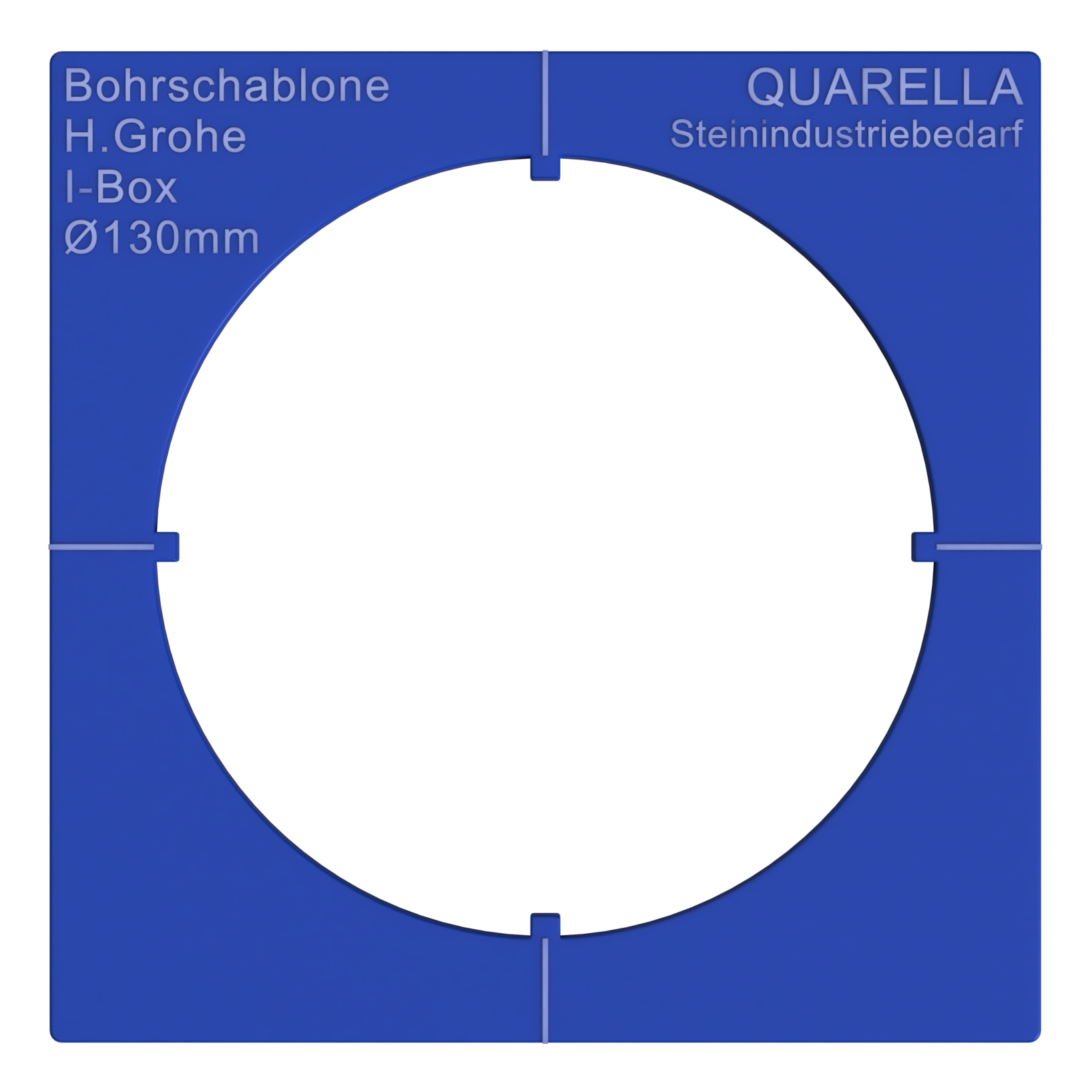 Schablone H.Grohe Ibox Universal (Quarella)