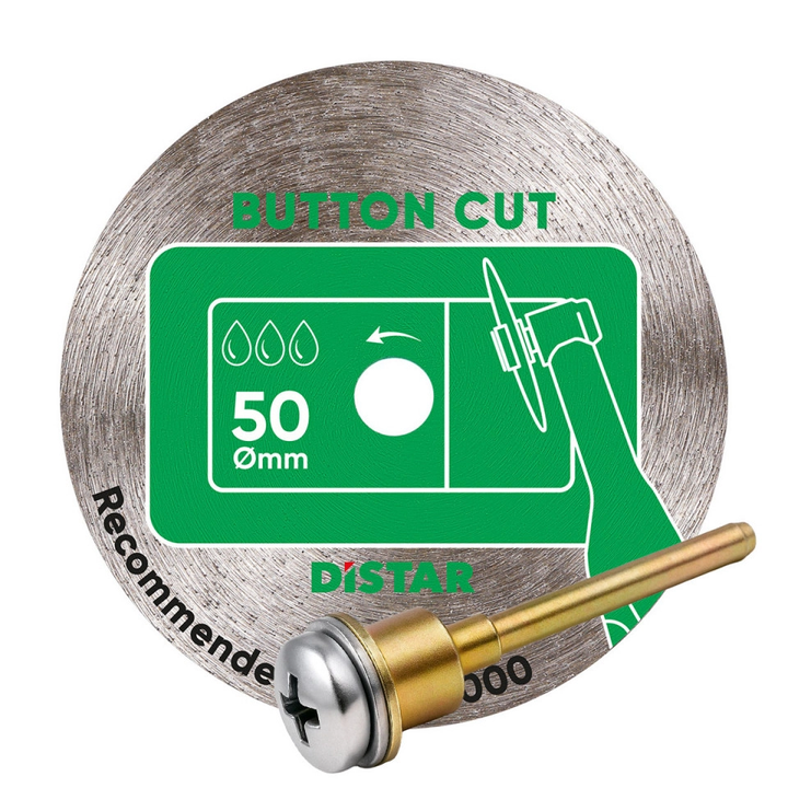 Distar Diamantscheibe "Button Cut" Ø50x0,8mm *NEU*