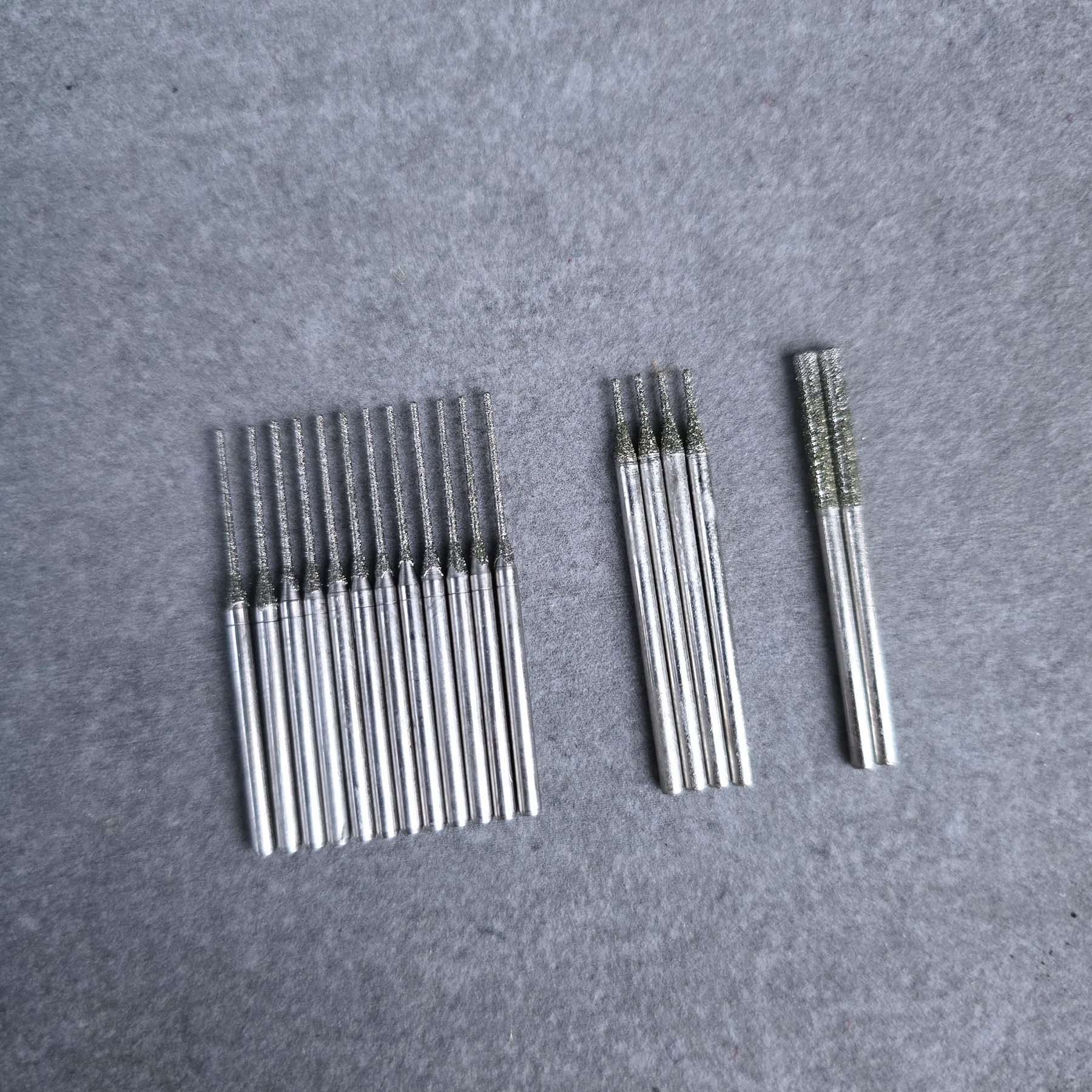 Diamantfräser / Diamantbohrer Set